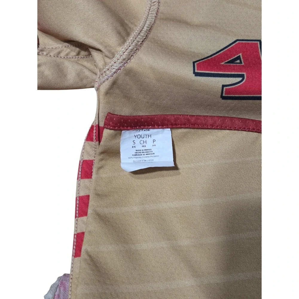 San Francisco 49ers NFL Flag Football Reversible Jersey Youth Small - Picture 5 of 5